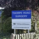 Thorpe Road surgery exterior Thorpe Road. Doc19 EMN-191018-173002009