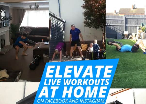 Fitness at home with Elevate
