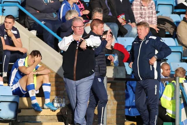 Former Posh boss Steve Evans.