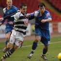 George Boyd in action on his Posh debut at Darlington in 2007.