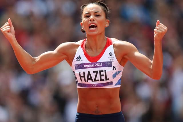 Louise Hazel was in determined mood in the 2012 London Olympics.