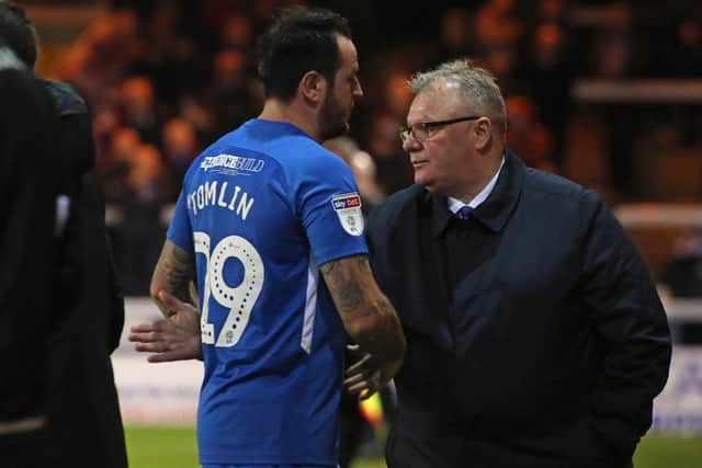 Former Posh boss Steve Evans.