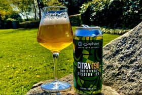 Oakham Ales' new Citra T90 canned beer.
