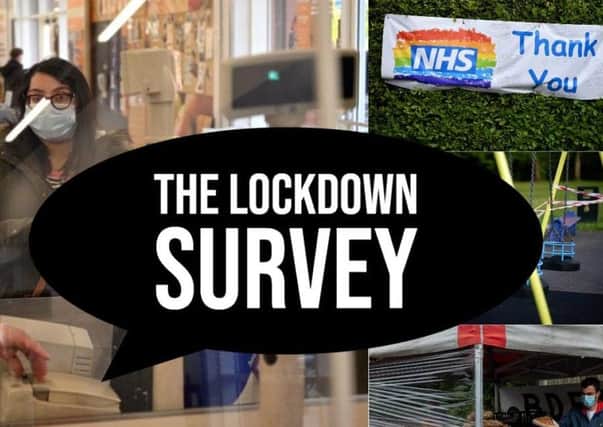 Take part in our lockdown survey