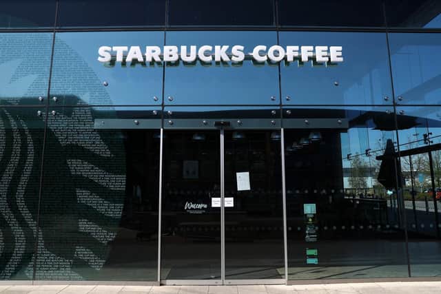 Starbucks to reopen 150 sites this week. Picture: Naomi Baker/Getty Images