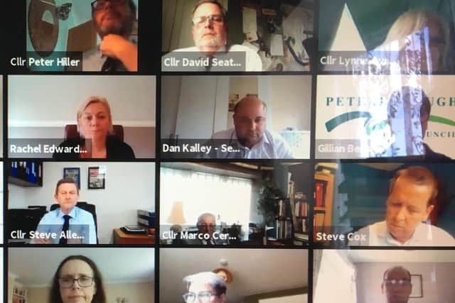 The Peterborough city council Cabinet meeting was held online.