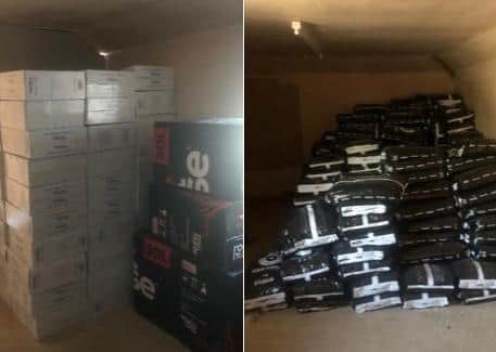 Drugs and equipment found by police
