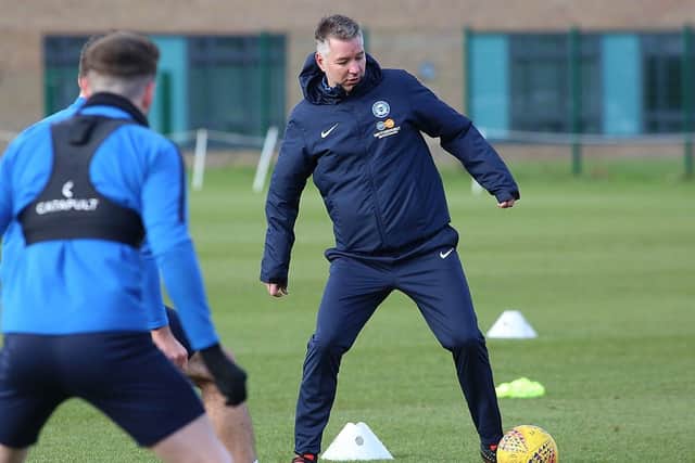 No more training for Posh boss Darren Ferguson until May 25.