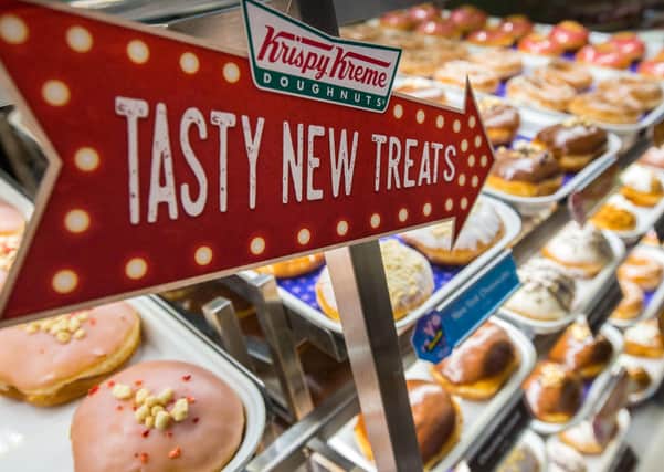 Krispy Kreme. Pic by Luke Johnston / Caters News . SUS-180327-115709001