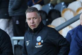 Posh manager Darren Ferguson and his players still don't know how the season will end.