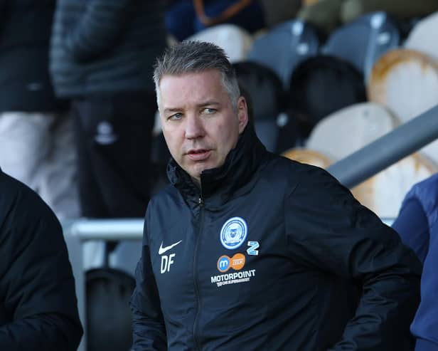 Posh manager Darren Ferguson and his players still don't know how the season will end.