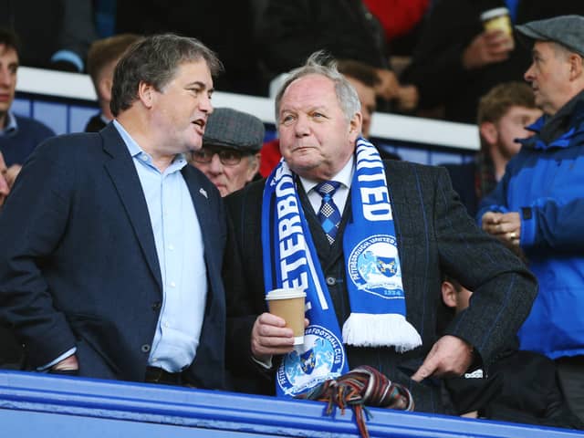 Barry Fry (right).