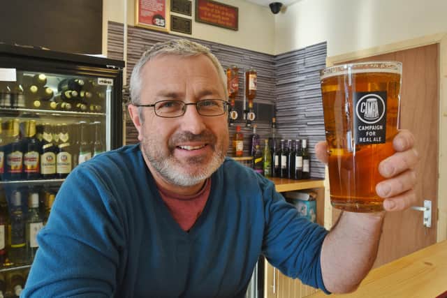 Dave Williams, licencee of the Wonky Donkey mini brewery at Fletton High Street. EMN-190202-223000009