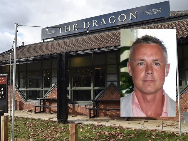 Darren Peachey, director of Venture Pubs Company, which leases The Dragon at Werrington