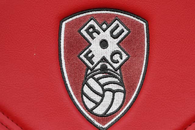 Rotherham United are currently second in League One.