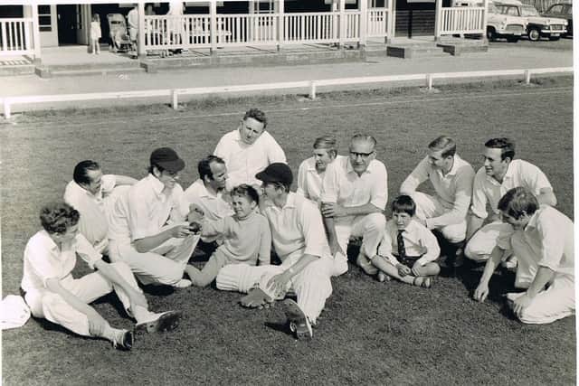 Casuals cricket team in the 60s