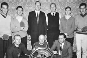 Old Fletton police table tennis team