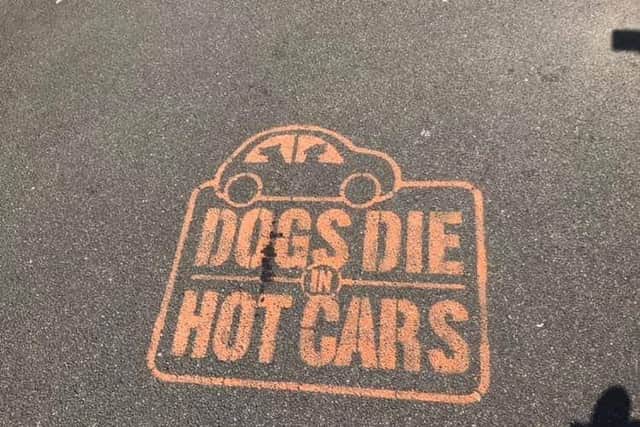 Cambridgeshire police has been receiving calls about dogs being left in cars in the hot weather
