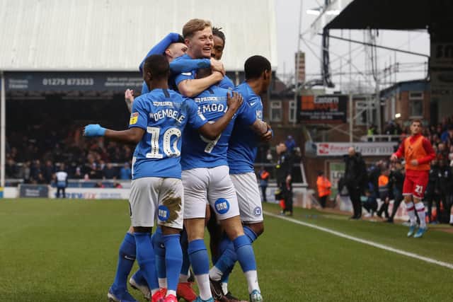 Peterborough United players could yet have something to celebrate.