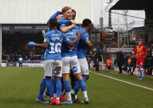 Peterborough United players could yet have something to celebrate.