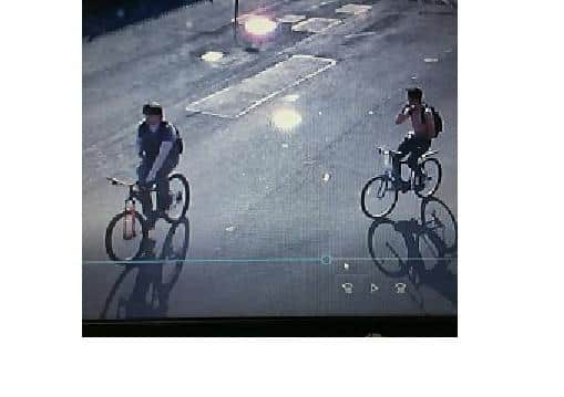 Two of the men police want to identify