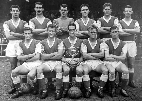 The Posh team that won the Fourth Division title in the 1960-61 season.