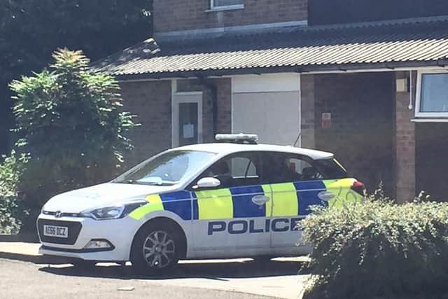 Police at The Crescent