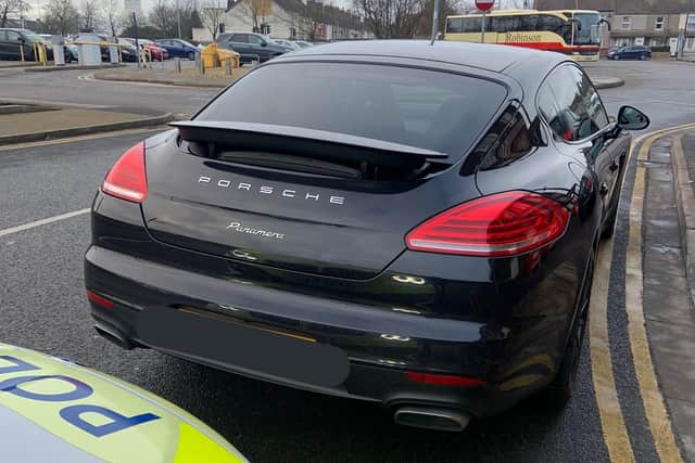 The Porsche used by Te