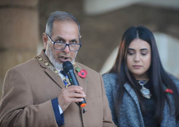 Mayor of Peterborough Cllr Gul Nawaz with Mayoress Amreen Khauser