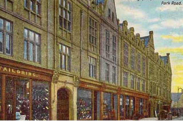 Westgate House - how the Co-operative Stores looked many years ago.