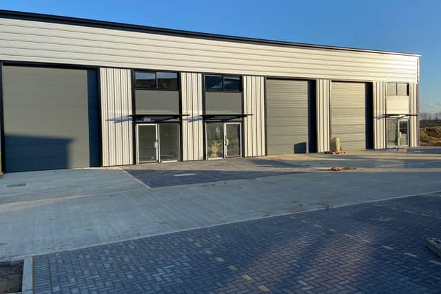 Blue Light Services' new premises in Yaxley.