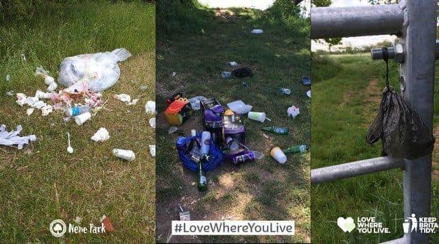 Litter problems have hit Ferry Meadows since lockdown was relaxed