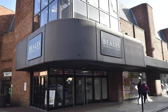 The former Beales store in Westgate