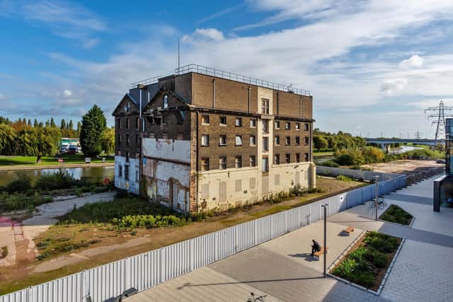 Whitworth Mill at Fletton Quays.
