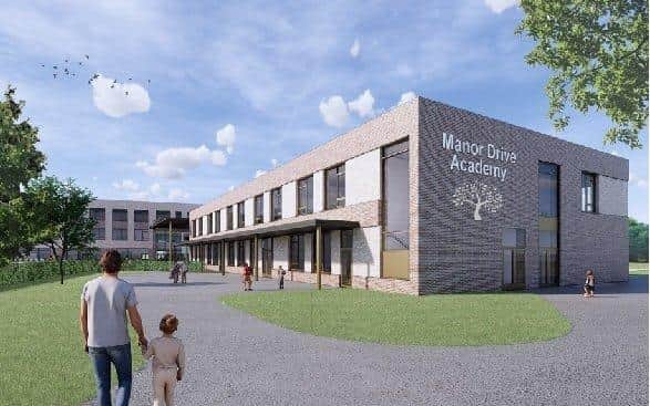 A view of what the school may look like