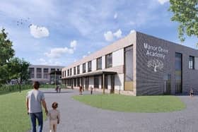 A view of what the school may look like