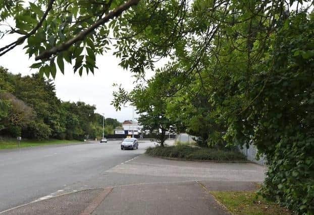 Morley Way near the junction of Celta Road