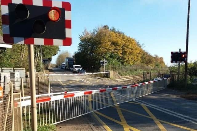The Kings Dyke crossing