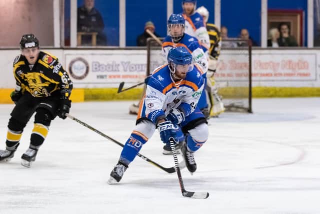 Scott Robson in action for Phantoms.