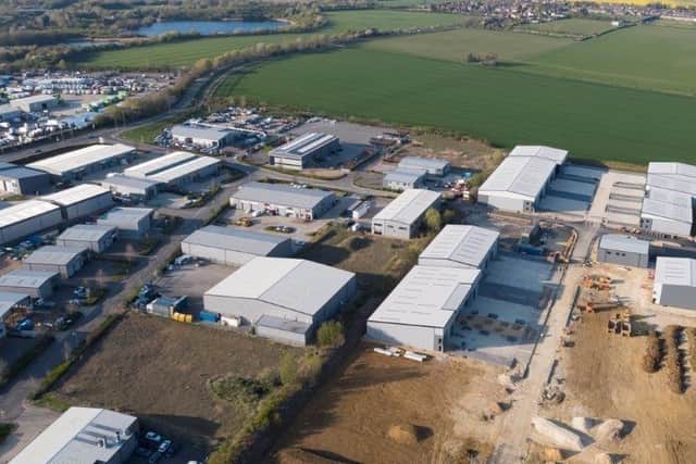 Eagle Business Park at Yaxley.