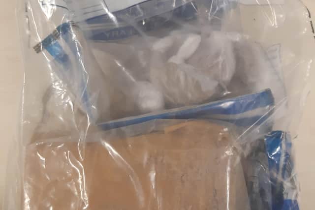 The drugs seized. Pic; Cambs Police