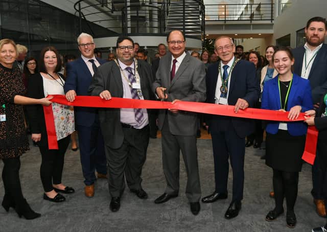 Official opening of the Royal Haskoning building at Lynch Wood by Shailesh Vara MP EMN-210810-153748009