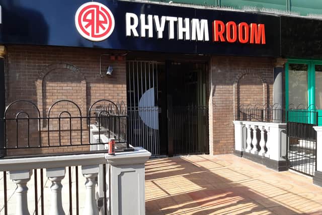 Rhythm Room due to open this weekend.