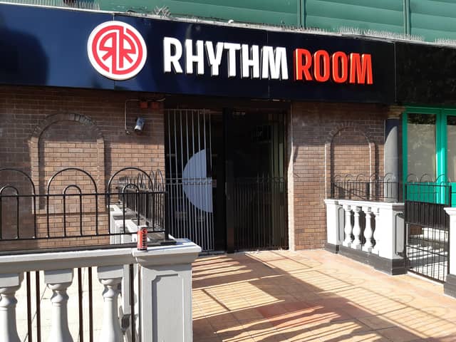 Rhythm Room due to open this weekend.