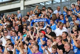 Posh fans at Northampton Town EMN-170831-080901002