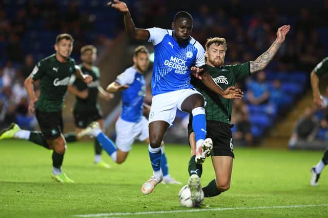 Idris Kanu is pushing for a Posh starting place.
