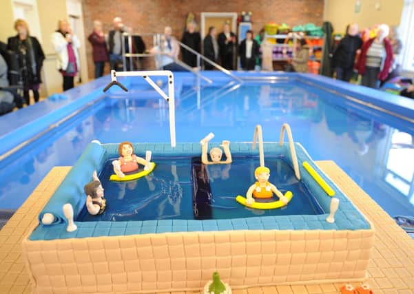 The re-opening of St George's Hydrotherapy Pool four years ago. EMN-180116-172744009