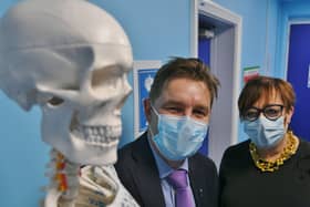 Mayor Dr Nik Johnson visits the academy