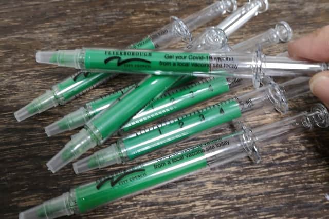 The pens commissioned by Peterborough City Council