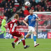 Posh captain Mark Beevers in action at Middlesbrough, a match that ended in a sixth straight away defeat. Photo: Joe Dent/theposh.com.